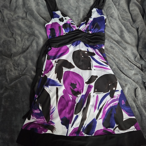 Eclipse Dresses & Skirts - Eclipse Purple and Black Dress